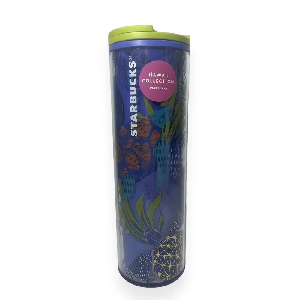 Starbucks 2020 Hawaii Collection‎ Limited Edition Sea Turtle Tumbler 16 oz